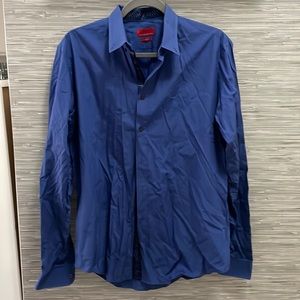 Zara Man Blue Dress Shirt